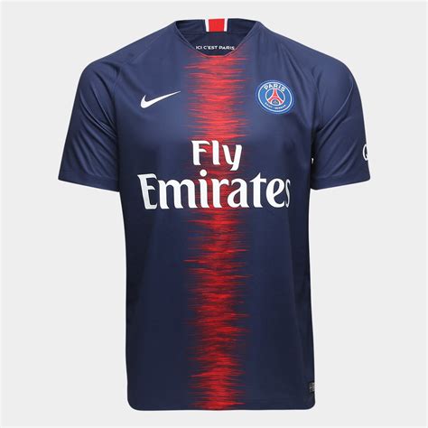 Veja mais ideias sobre futebol neymar, futebol, neymar. Camisa Paris Saint Germain Home 18 19 S N Torcedor Nike ...
