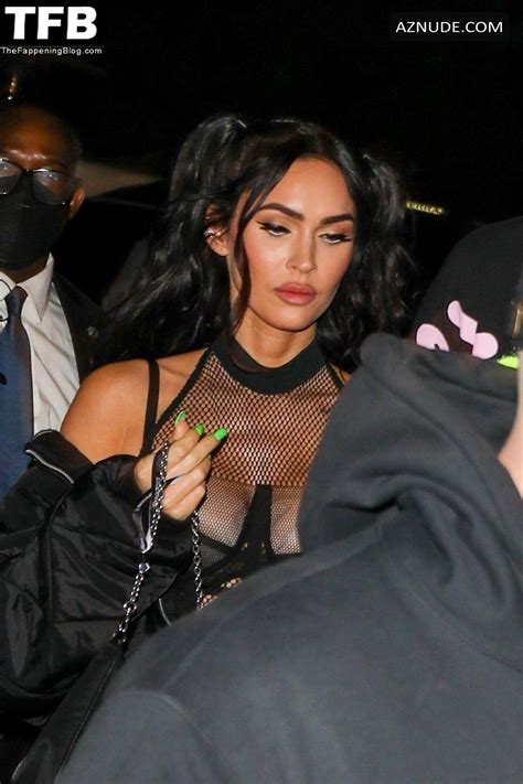 megan fox sexy seen showing off her hot tits in west hollywood aznude