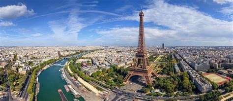 Eiffel Tower Paris France 360° Aerial Panoramas 360° Virtual Tours