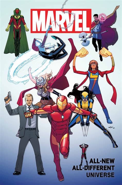 Marvel Comics March 2016 Covers And Solicitations Comic Vine