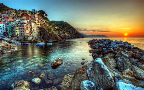 La Spezia Italy Desktop Wallpaper 1920x1200 Italy Landscape