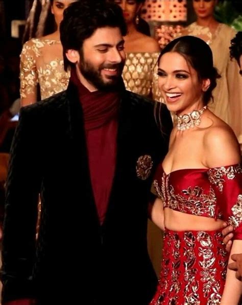 Sabyasachi couture goes best with the designer's heritage jewellery line. Deepika padukone with Fawad khan | Pakistani bridal ...