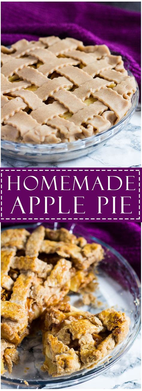 Homemade Apple Pie Recipe Homemade Apple Pies Dessert Recipes Easy Delicious Desserts