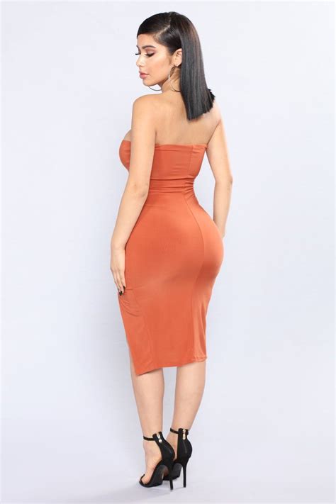 stephanie tube dress rust tight dresses nice dresses white tube dress tube midi dress