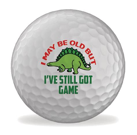 Still Got Game Funny Printed Golf Balls Fun Novelty Etsy