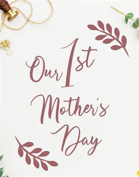 Our first mothers day svg First mothers day PNG Mothers day | Etsy | First mothers day, Mothers 