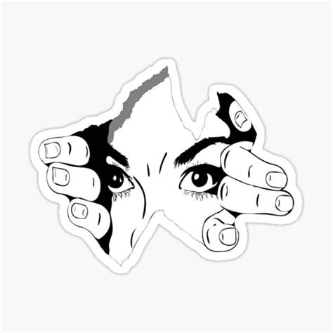 Di Collection Hidden Eyes 22 Sticker By Anand123bhaskar Redbubble