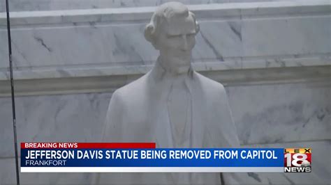 Commission Votes To Remove Jefferson Davis Statue From Capitol