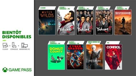 Xbox Game Pass Découvrez Les Nouveaux Jeux Au Catalogue