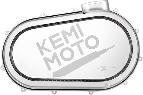 Kemimoto X3 Outer Clutch Cover X3 Belt Cover Clear Cvt