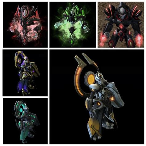 Starcraft Ii Protoss Archon And Adept Hd Unit Renders By Blizzard In