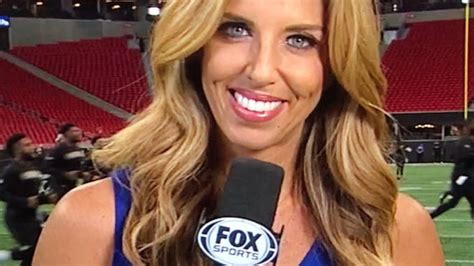 Nfl On Fox Espn Nashville Anchor Sara Walsh Works Saints Falcons