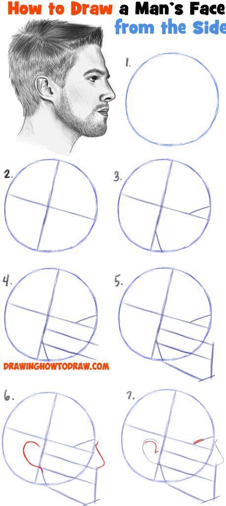 How submit your stuff in this group ? How to Draw a Face from the Side Profile View (Male / Man ...