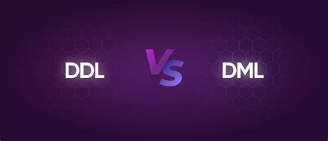 Difference Between Ddl And Dml