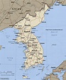 Corea Del Sur Mapa Planisferio Politico