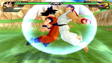 Goku And Ryu Fusion Rikku Dbz Tenkaichi 3 Mod Youtube