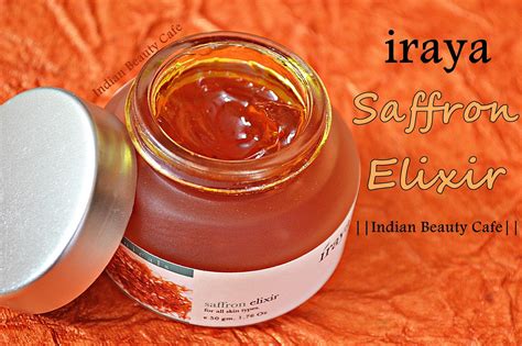Indian Beauty Cafe Iraya Saffron Elixir Review