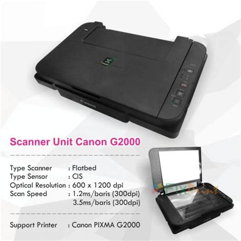 View other models from the same series. Original Scanner Assembly For Canon PIXMA G2000 - Printer ...