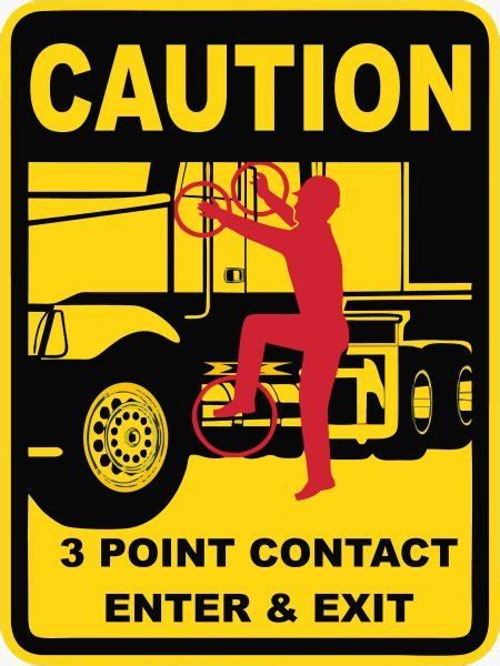 3 Point Contact Enter And Exit Discount Safety Signs New Zealand