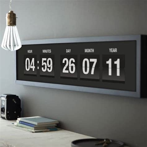 40 Cool Wall Clocks For Any Room Of The House