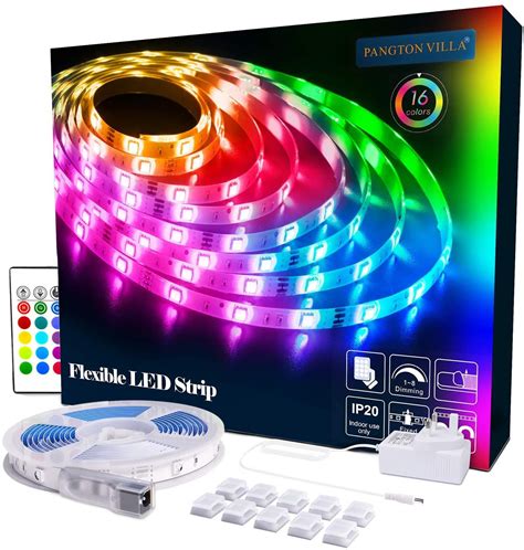 Led Strips Lights 5m Newest 2019 Rgb 5050 Leds Colour Changing Kit
