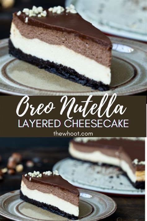 Nutella Cheesecake Recipe Baked Nutella Cheesecake Wih Nutella Glaze Recipe Cheesecake