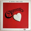 Carpenters ‎– A Song For You (1972) Vinyl, LP, Album – Voluptuous Vinyl ...
