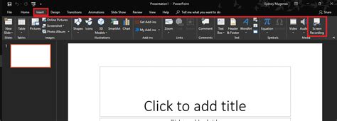 How To Record Your Screen With Microsoft Powerpoint In Windows 10