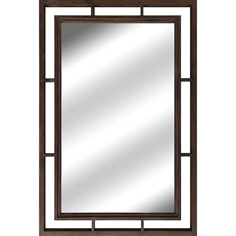 24x36 Wood Open Framed Mirror In 2021 Mirror Decor Interior Accents