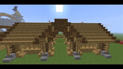 In this series we will be building this huge medieval. Minecraft Medieval Stable- Tutorial -How to Build a Stable - YouTube