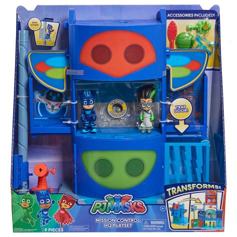 95255 Pj Masks Mission Control Hq In Package 1 Just Play Toys