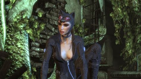Batman Arkham City Catwoman Encounters Poison Ivy