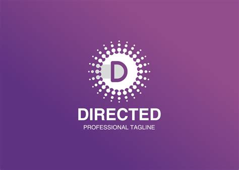 Download Directed Logo Template Шаблон логотипа на тему графика