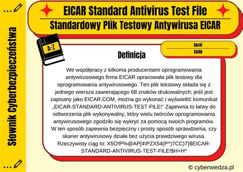 Eicar Standard Antivirus Test File Cyberwiedzapl