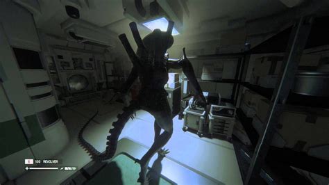 Alien Isolation No Attack Trainer Close Up Of The Xenomorph That Is