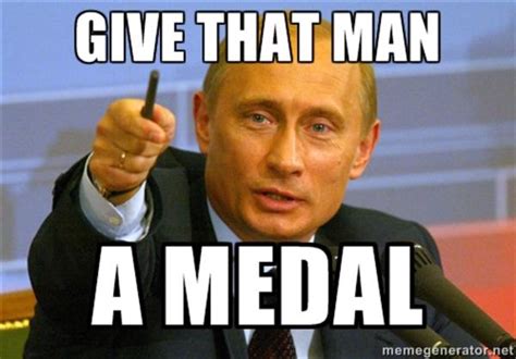 A few days ago president trump joked with vladimir putin about russian interference in our elections. Vladimir Putin gives you a medal | Vladimir Putin | Know ...