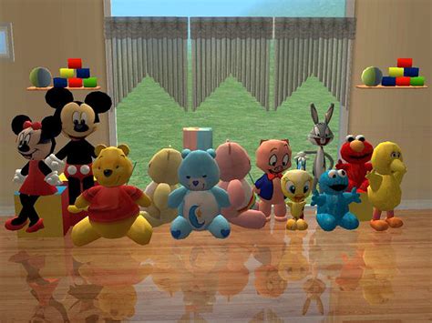 Mod The Sims The 3000 Totts Stuffed Animal Collection
