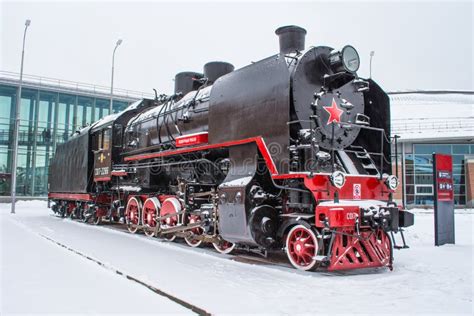 The Old Steam Locomotives Of Times Of The Ussr Russia Saint