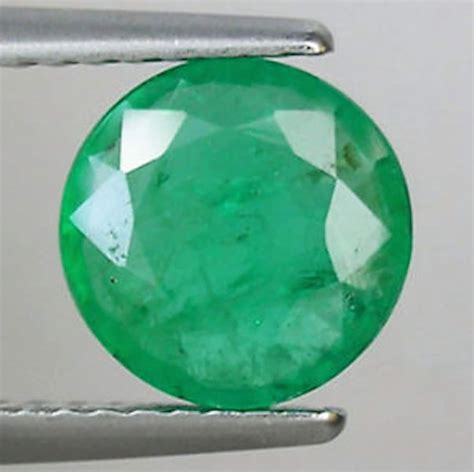 Genuine Natural Emerald Aa Quality Round Loose Gemstones Etsy