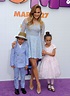 Jennifer Lopez et ses enfants à la première du film d'animation 'HOME ...