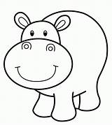 Hippo Lettere Hippopotame Enfant Vocale Hipopotamo Hipopotamos Animaux Dessins Uniquecoloringpages sketch template