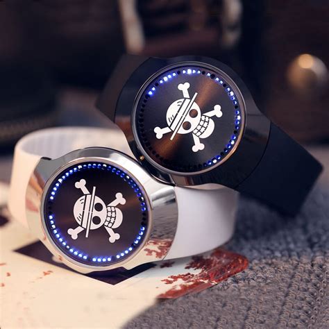 Hot Anime One Piece Cool Punk Watch Cartoon Luffy