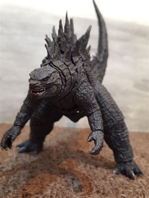 My Sh Monsterarts Godzilla 2019 Arrived Yesterday Morning Hes Ready