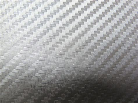 Carbon Fiber Sheets 3d Silver Twill Weave Carbon Fiber Vinyl Sheet