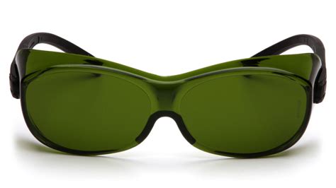 pyramex s3550sfj ots safety eyewear with 3 0 green welding lens