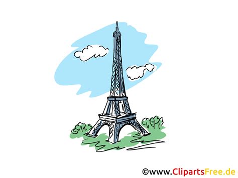 Clipart Tour Eiffel Gratuite
