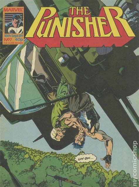Punisher Uk 1989 1990 Magazine Comic Books