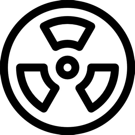 Nuclear Iconos Gratis De Señales