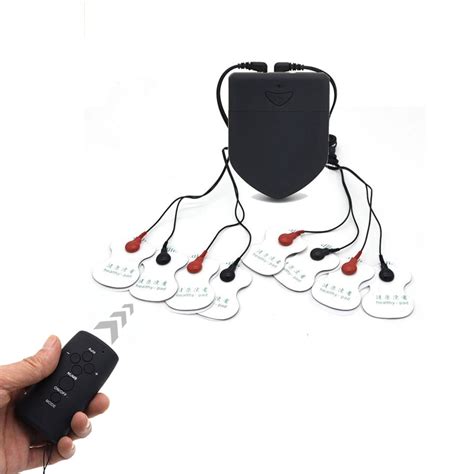 Wireless Remote Control Electric Shock Pads Sticky Paste Massage Full Body Medical Themed