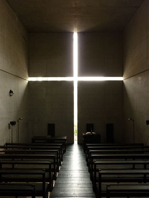 Iglesia de la Luz Tadao Ando Arquitectura de hormigón Luz arquitectura Tadao ando